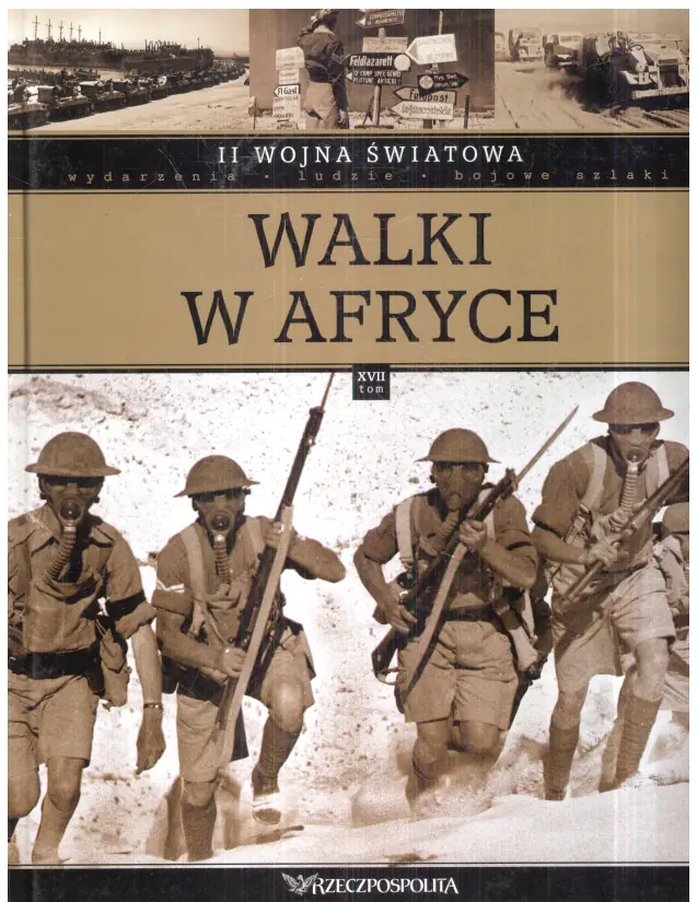 Książka - II wojna światowa Walki w Afryce