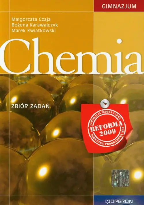 Książka - Chemia GIM zbiór zadań OPERON