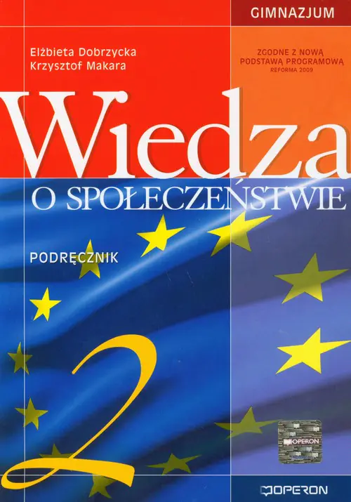 Książka - Wiedza o społeczeństwie 2 Podręcznik