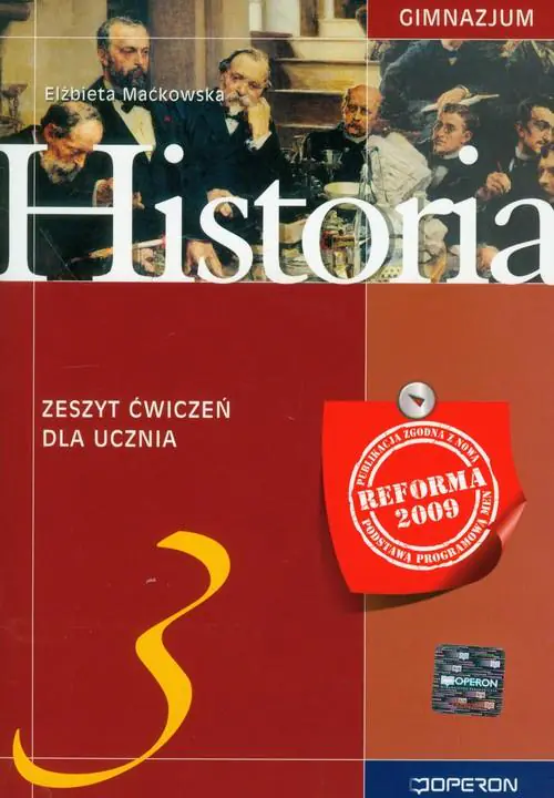Książka - Historia GIM 3 ćw OPERON