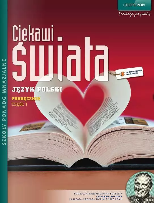 Książka - Ciekawi świata 1. Język polski. Podręcznik. Szkoła ponadgimnazjalna