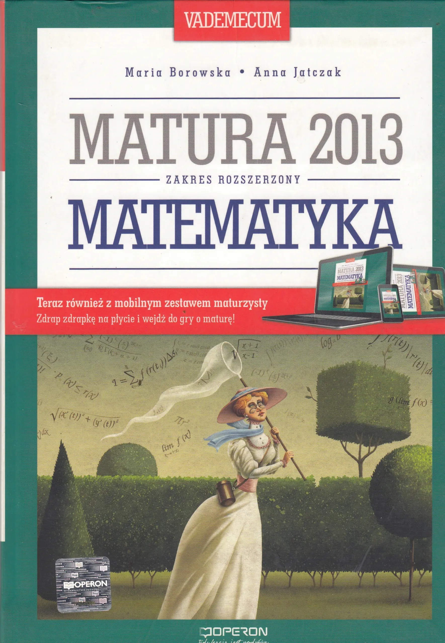 Książka - Matematyka Vademecum zakres rozszerzony Matura 2013