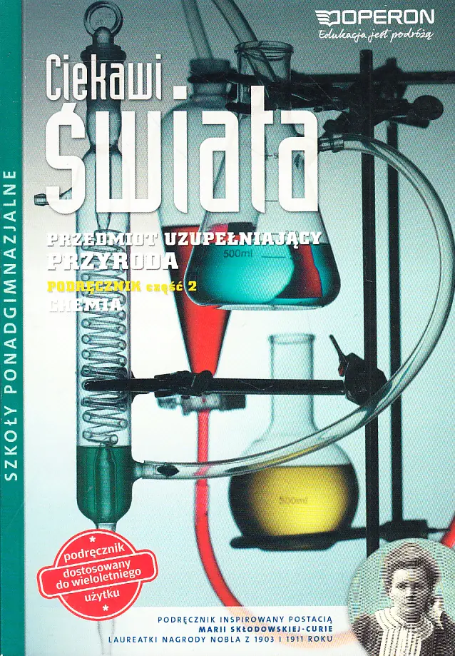 Książka - Ciekawi świata. Przyroda. Chemia. Podręcznik. Część 2. Szkoły ponadgimnazjalne