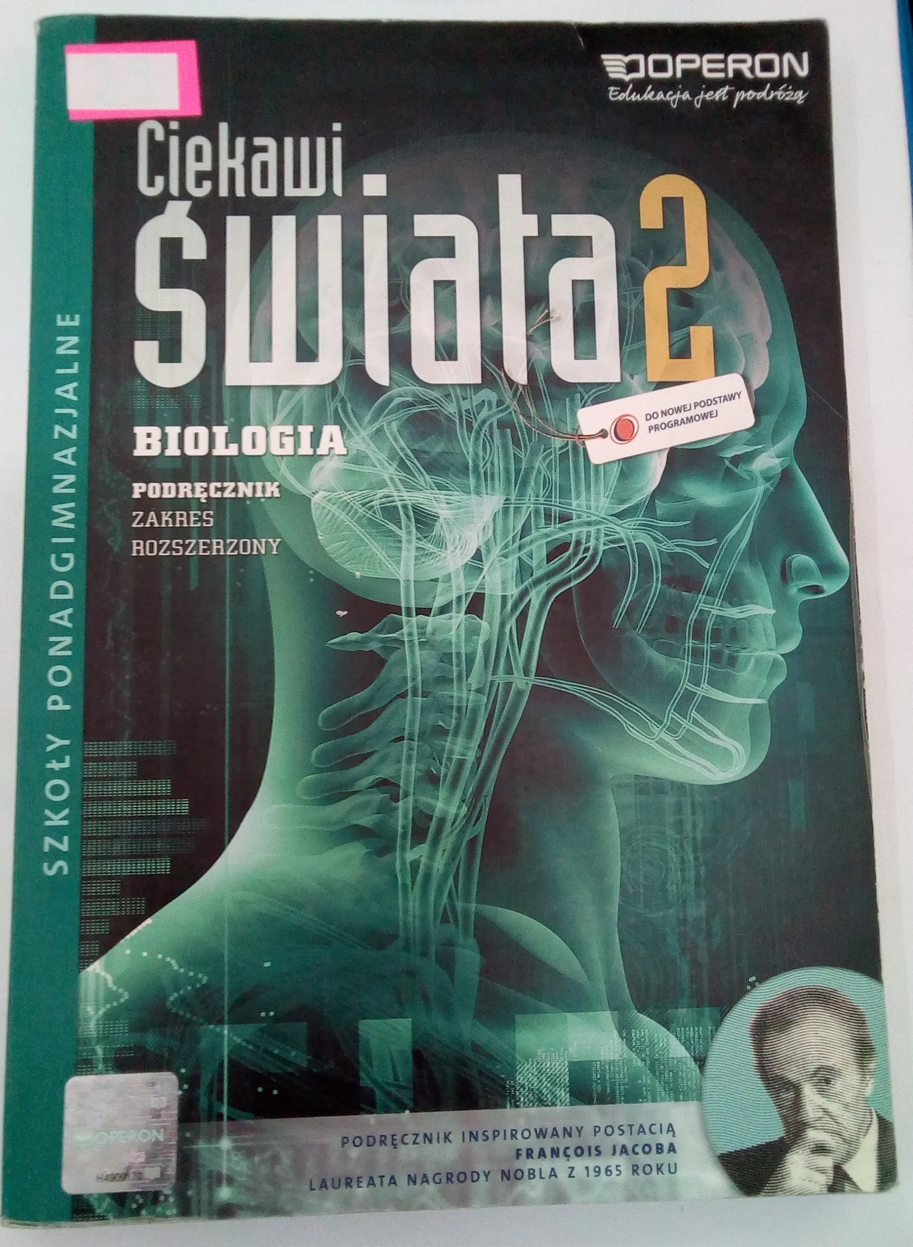 Książka - Ciekawi świata 2. Biologia. Podręcznik. Zakres rozszerzony. Szkoły ponadgimnazjalne