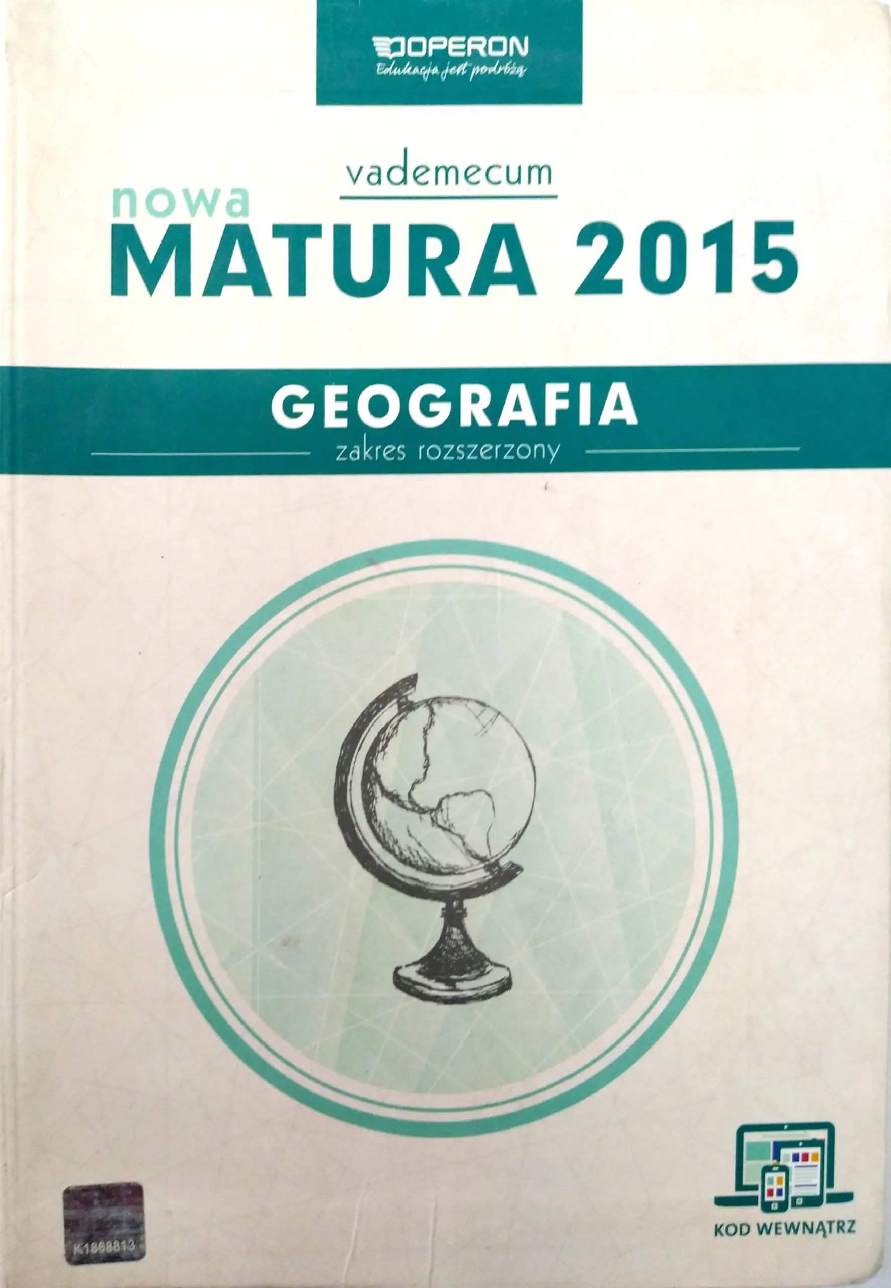 Książka - Nowa Matura 2015 Geografia Zakres rozszerzony