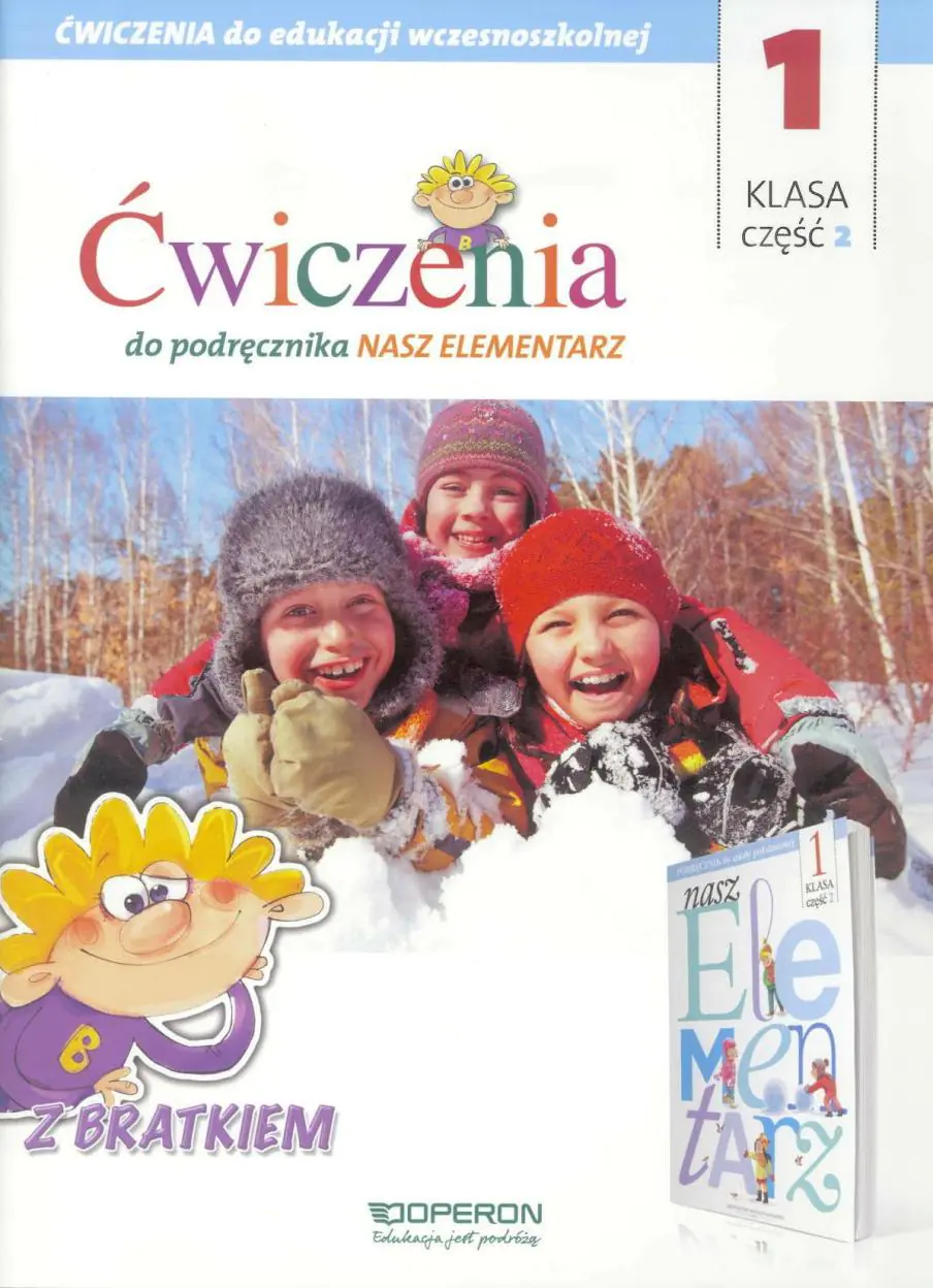 Książka - Nasz Elementarz SP 1/2 ćw. OPERON