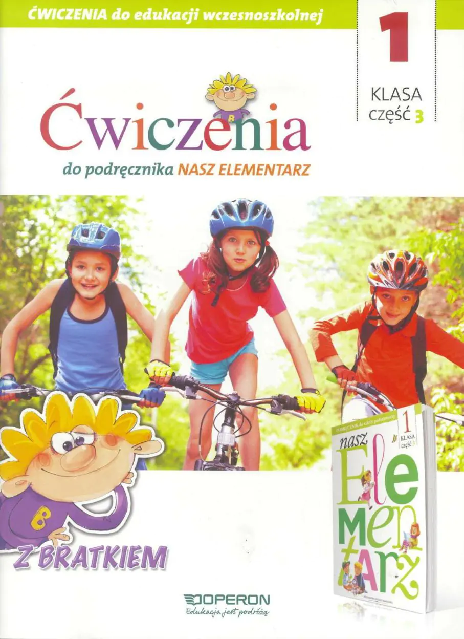 Książka - Nasz Elementarz SP 1/3 ćw. OPERON