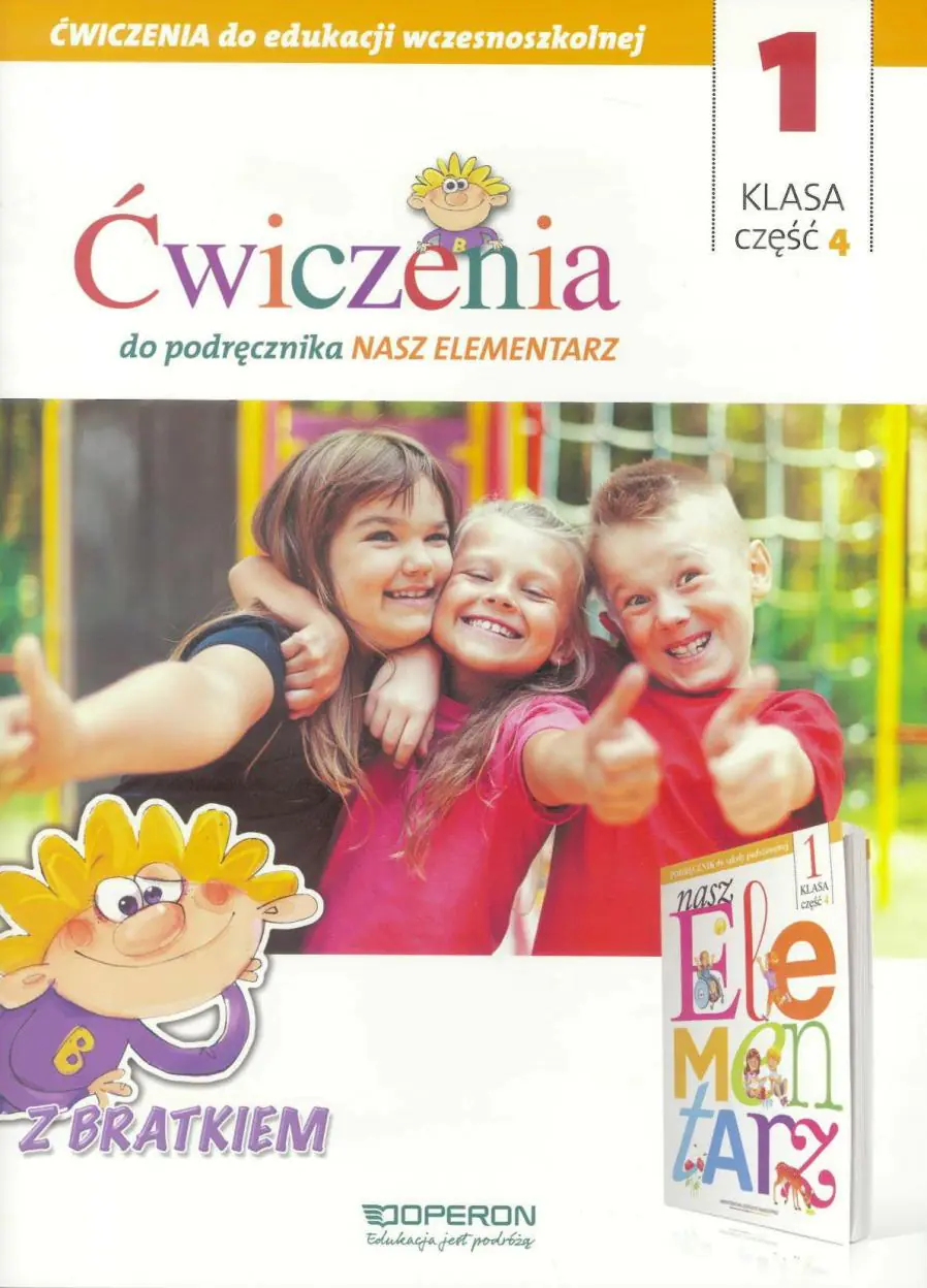 Książka - Nasz Elementarz SP 1/4 ćw. OPERON