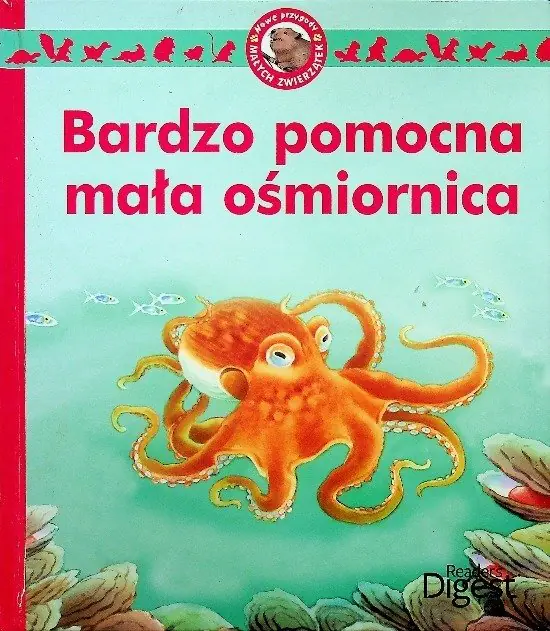 Książka - Bardzo pomocna mała ośmiornica