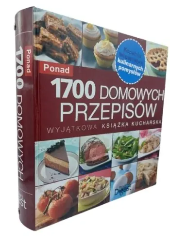 Książka - Ponad 1700 domowych przepisów