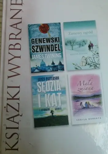 Książka - Genewski szwindel. Zimowy ogród. Sędzia i kat. Mała zmiana