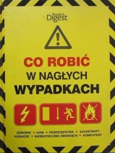 Książka - Co robić w nagłych wypadkach