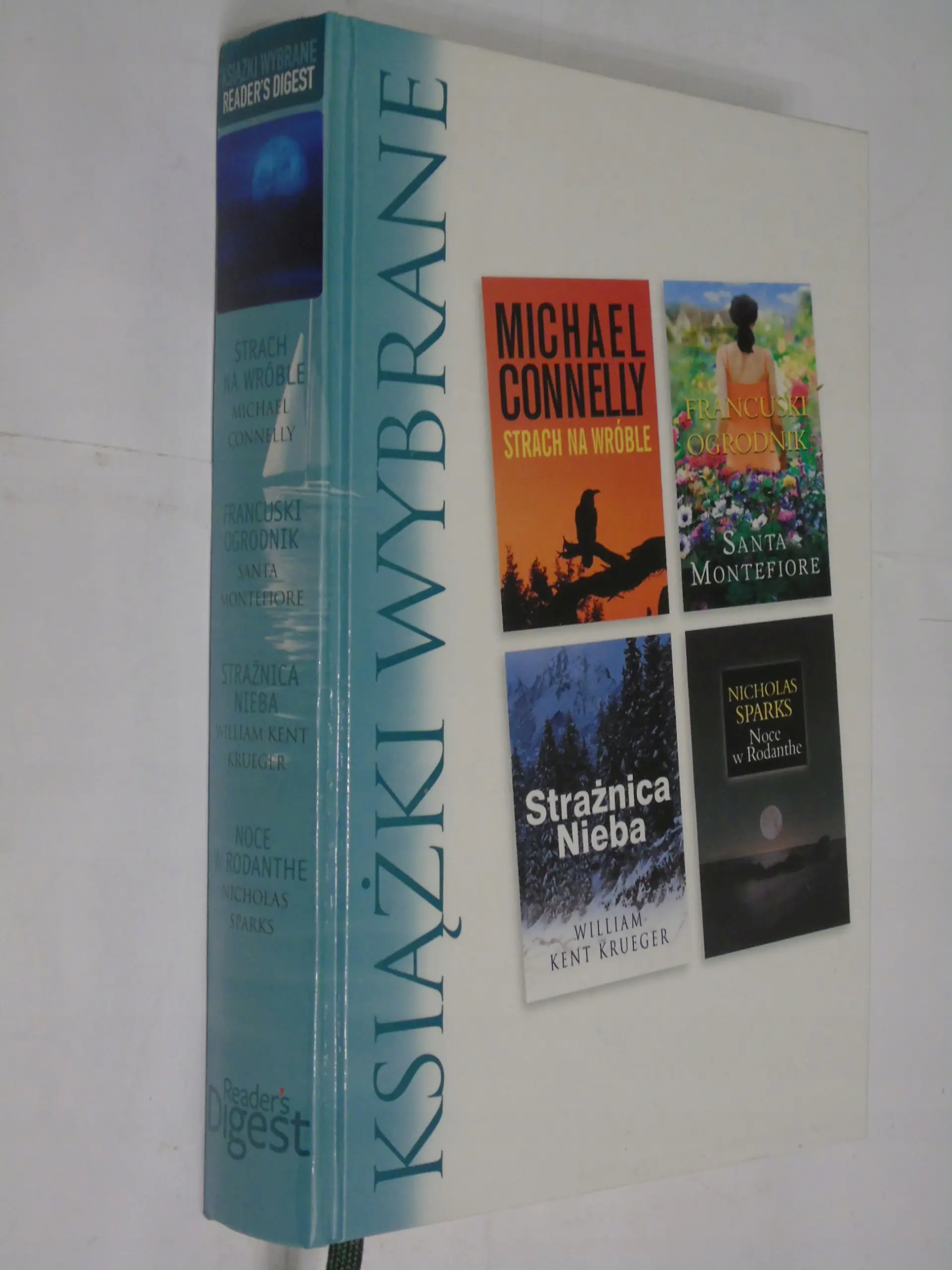 Książka - Książki wybrane: Strach na wróble, Francuski ogrodnik, Strażnica Nieba, Noce w Rodanthe