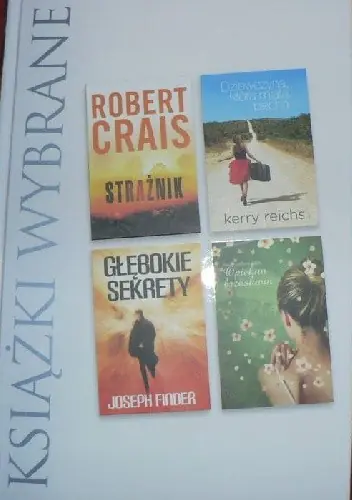 Książka - Strażnik, Głębokie sekrety, Dziewczyna, która miala pecha, Opiekun brzoskwiń
