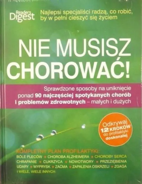 Książka - Nie musisz chorować