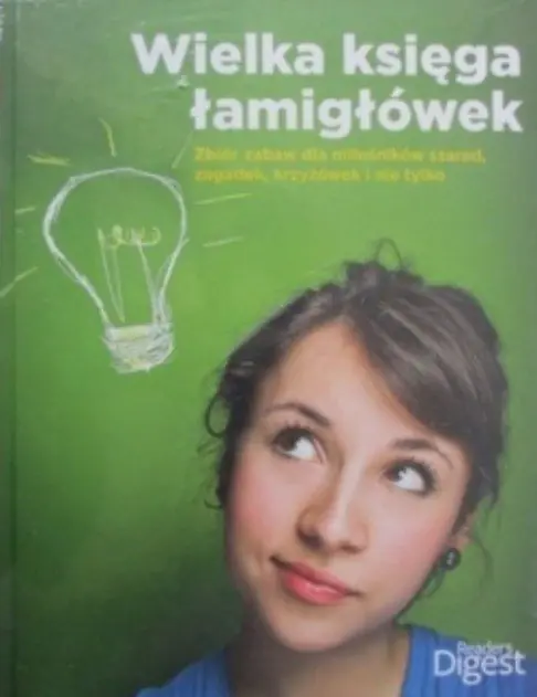 Książka - Wielka księga łamigłówek