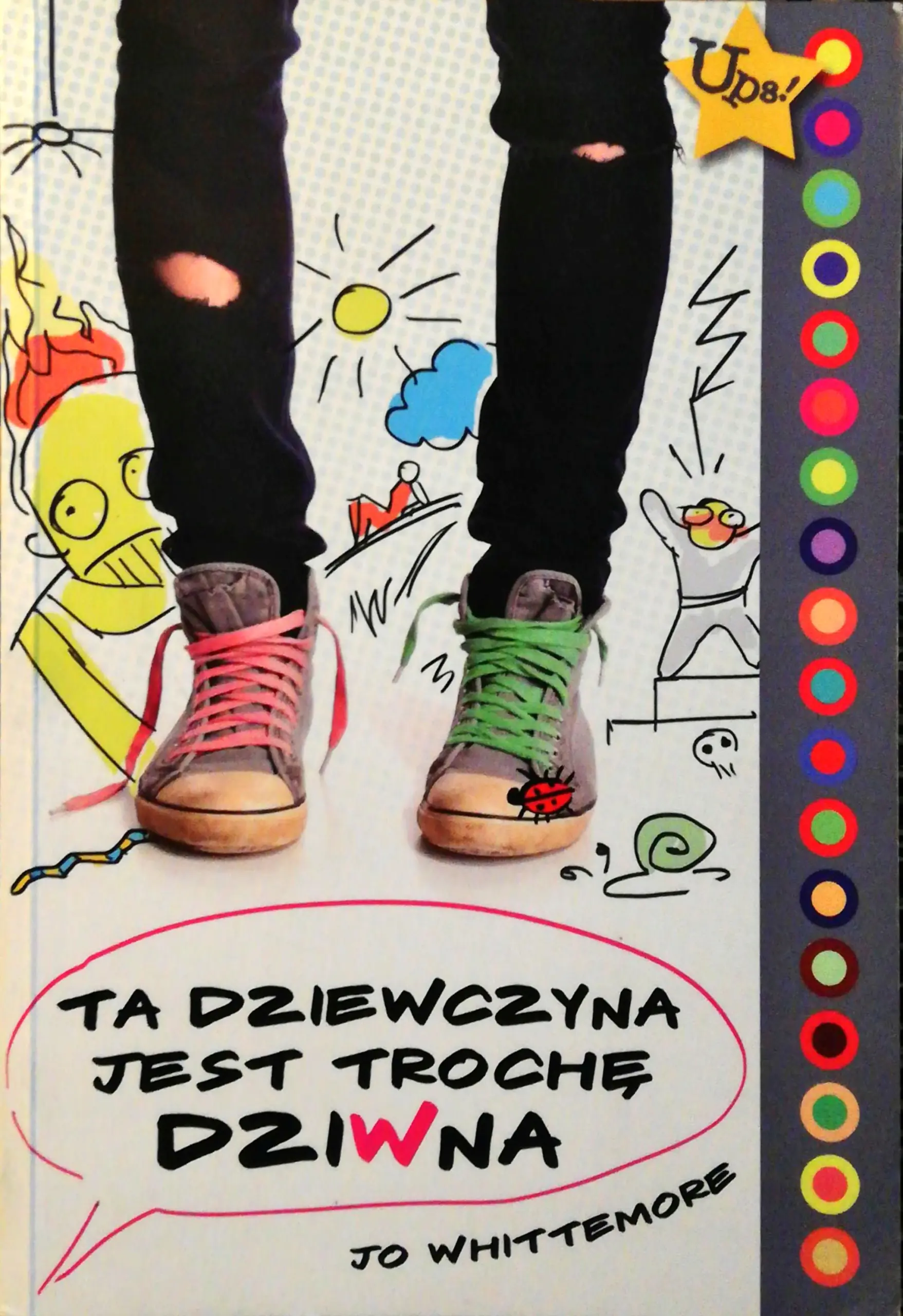 Książka - Ups! Ta dziewczyna jest trochę dziwna