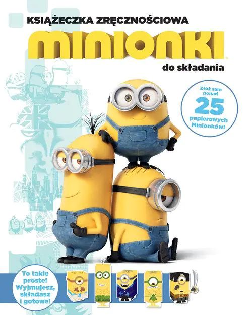 Książka - Minionki. Książeczka zręcznościowa