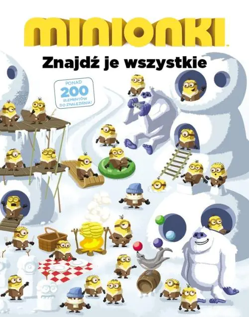 Książka - Minionki. Znajdź je wszystkie