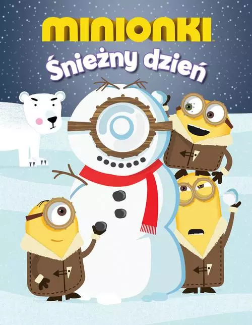 Książka - Minionki. Śnieżny dzień