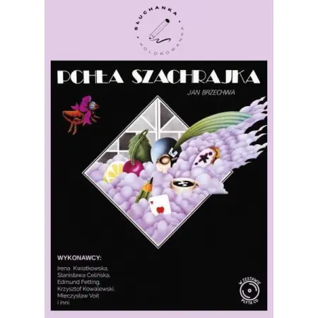 Książka - Słuchanka-kolorowanka: Pchła Szachrajka