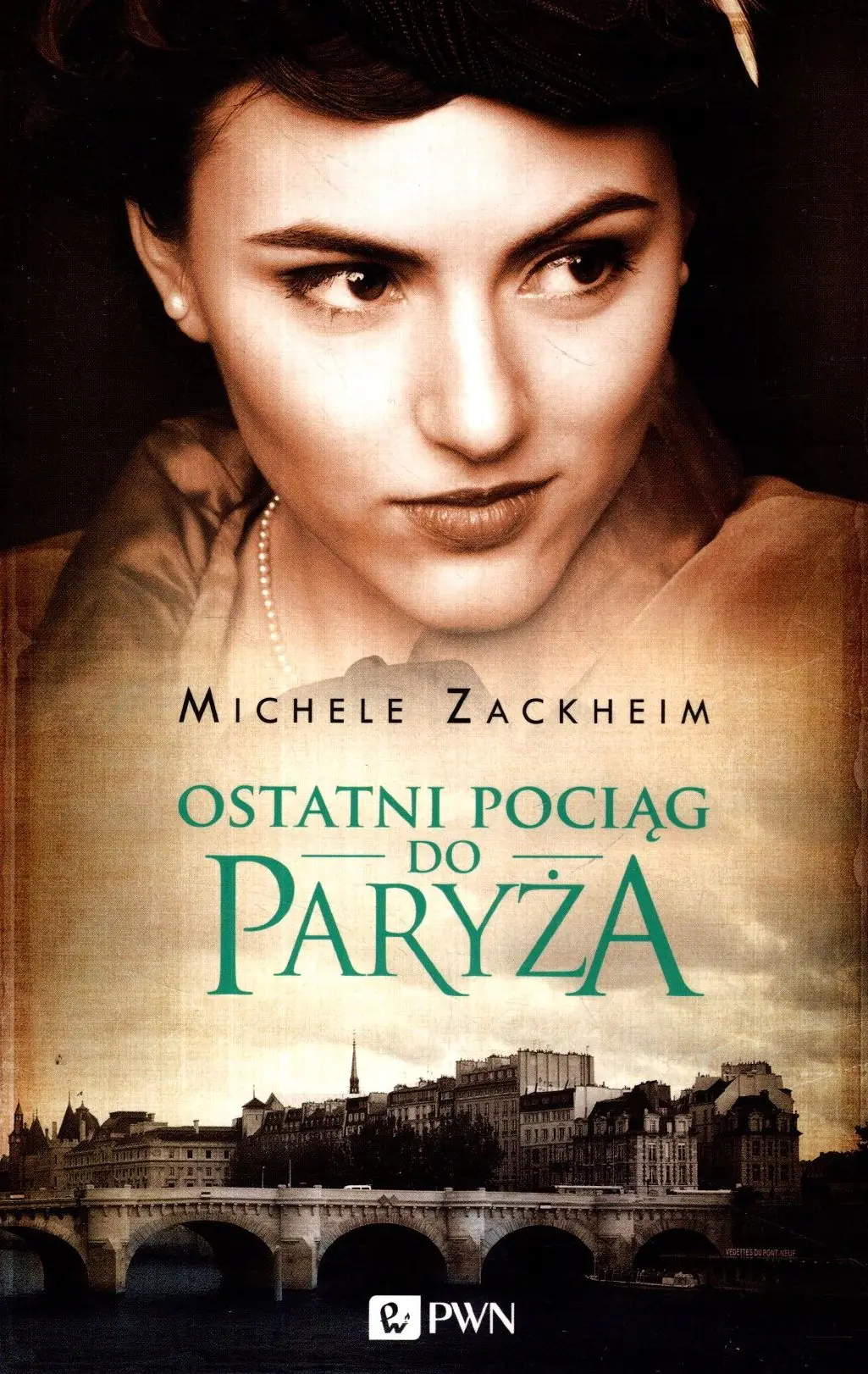 Książka - Ostatni pociąg do Paryża