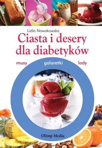 Książka - Ciasta i desery dla diabetyków