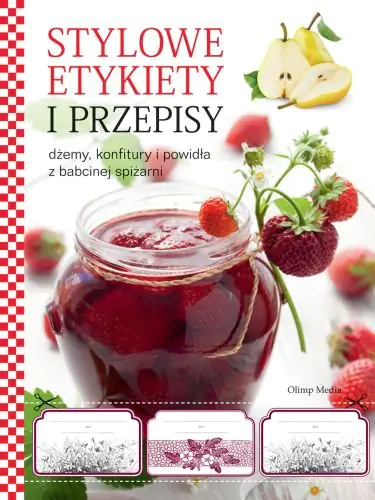 Książka - Dżemy konfitury i powidła z babcinej spiżarni