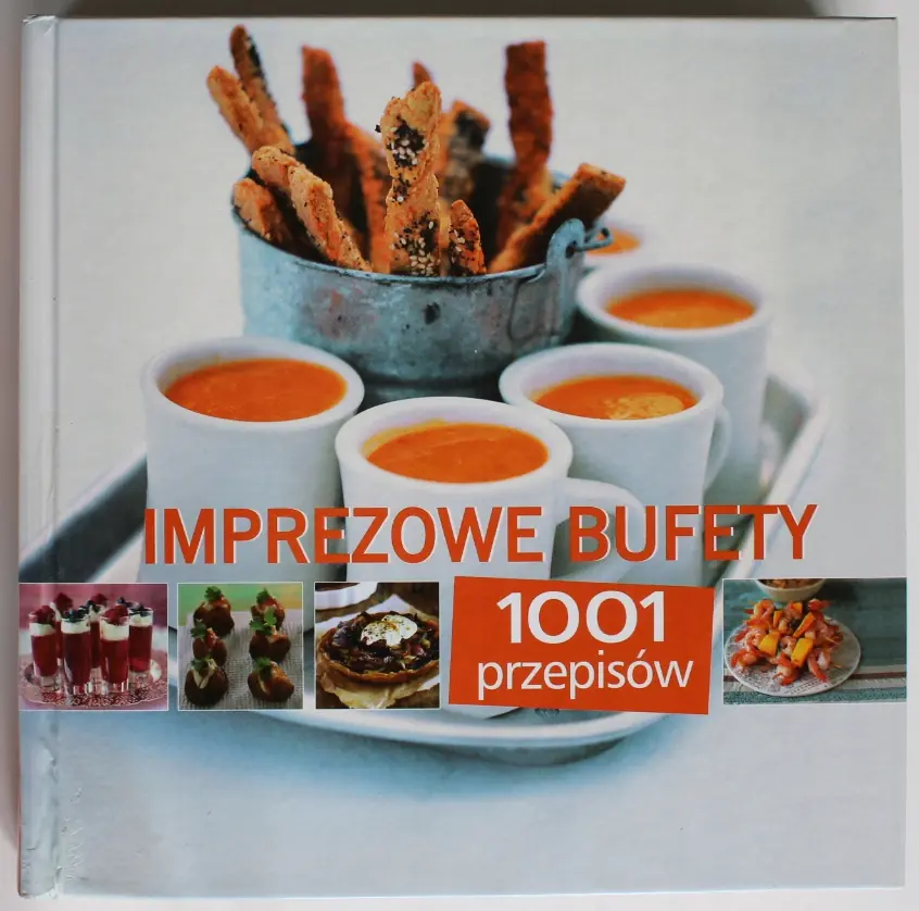 Książka - Imprezowe bufety. 1001 przepisów