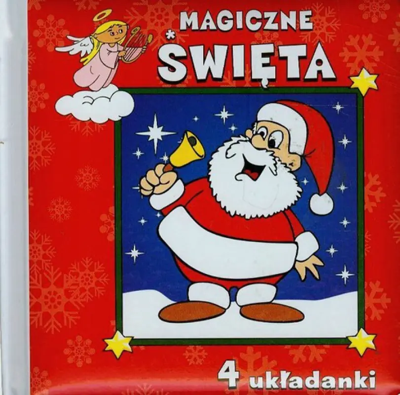 Książka - 4 układanki. Magiczne Święta