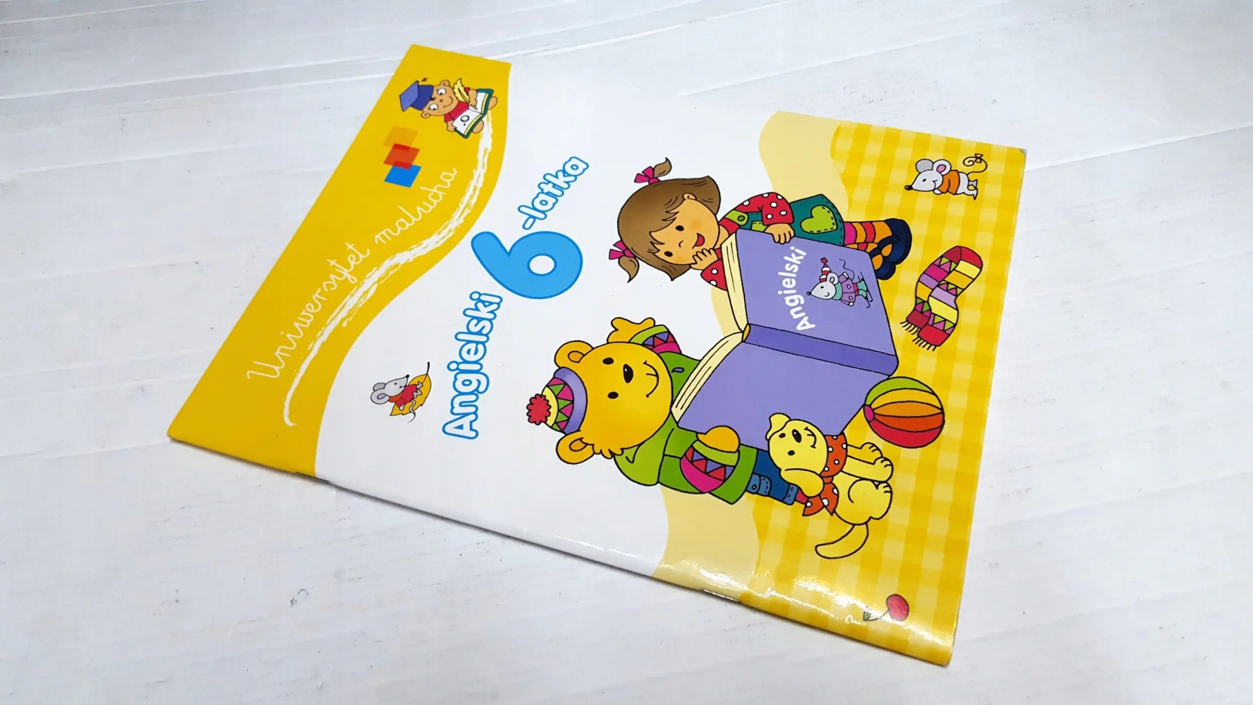 Książka - Angielski 6-latka. Uniwersytet malucha