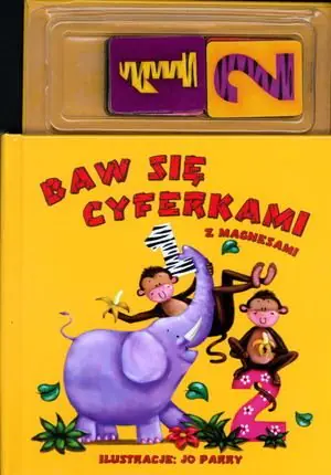 Książka - Baw się cyferkami z magnesami