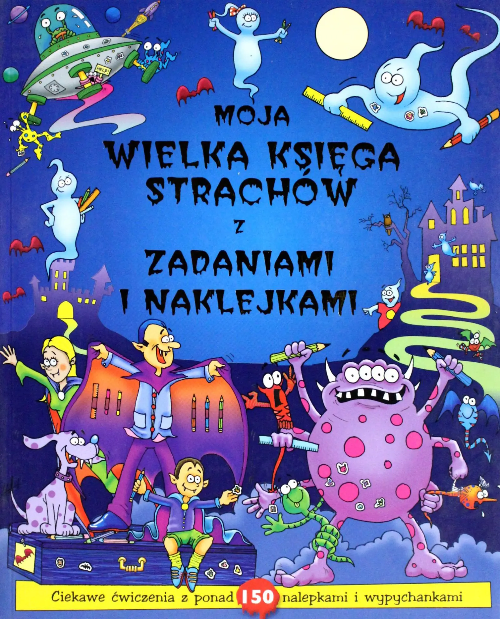 Książka - Moja wielka księga z zadaniami i naklejkami