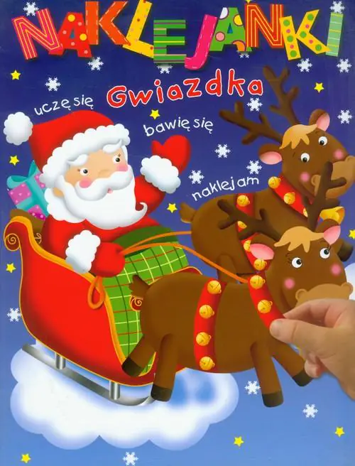 Książka - Naklejanki gwiazdka