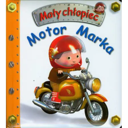 Mały chłopiec. Motor Marka