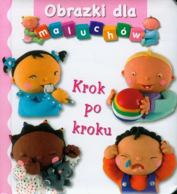 Książka - Obrazki dla maluchów. Krok po kroku