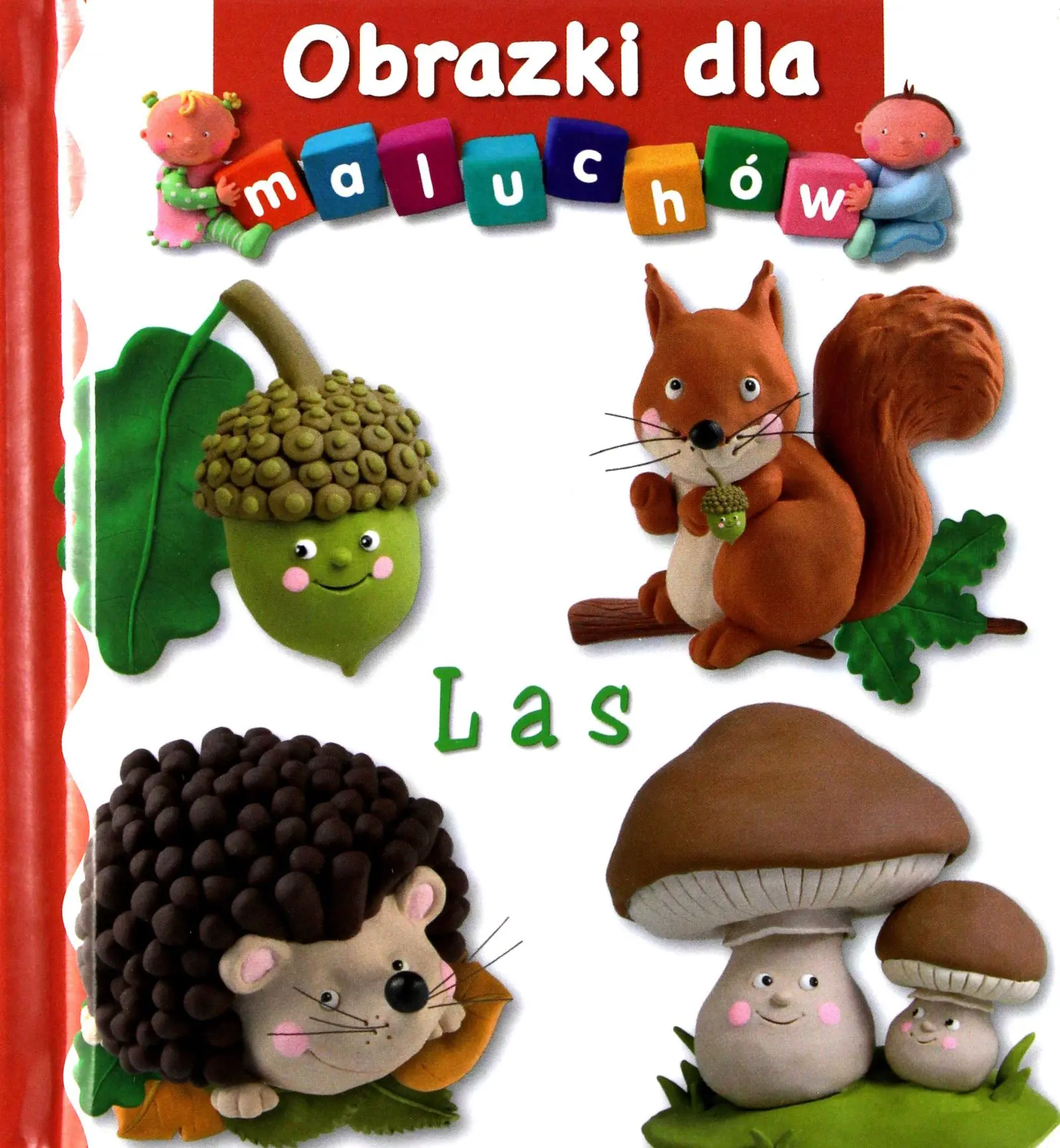 Książka - Obrazki dla maluchów. Las