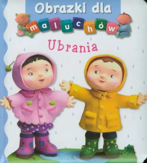 Książka - Obrazki dla maluchów. Ubrania