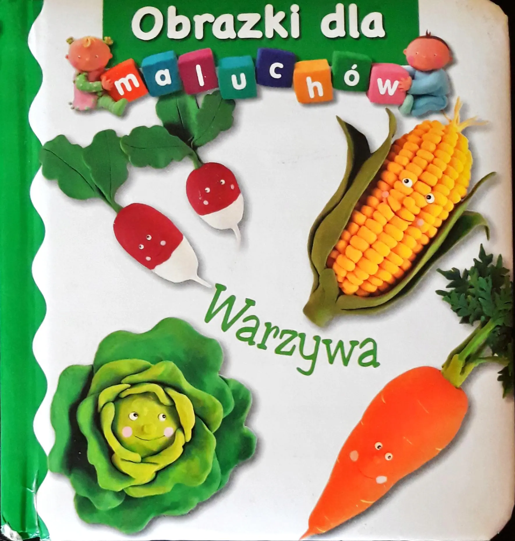 Książka - Obrazki dla maluchów. Warzywa