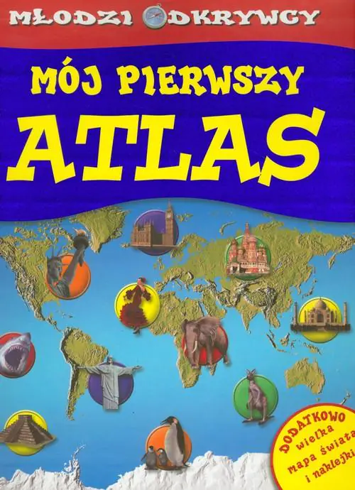 Książka - Mój pierwszy atlas