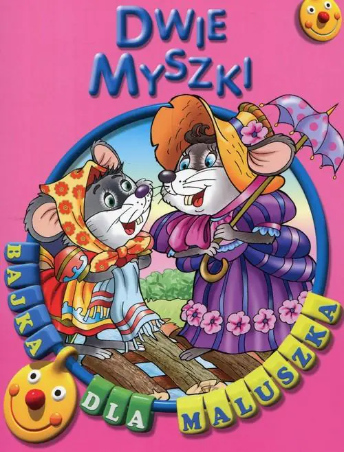 Książka - Dwie myszki Bajka dla maluszka