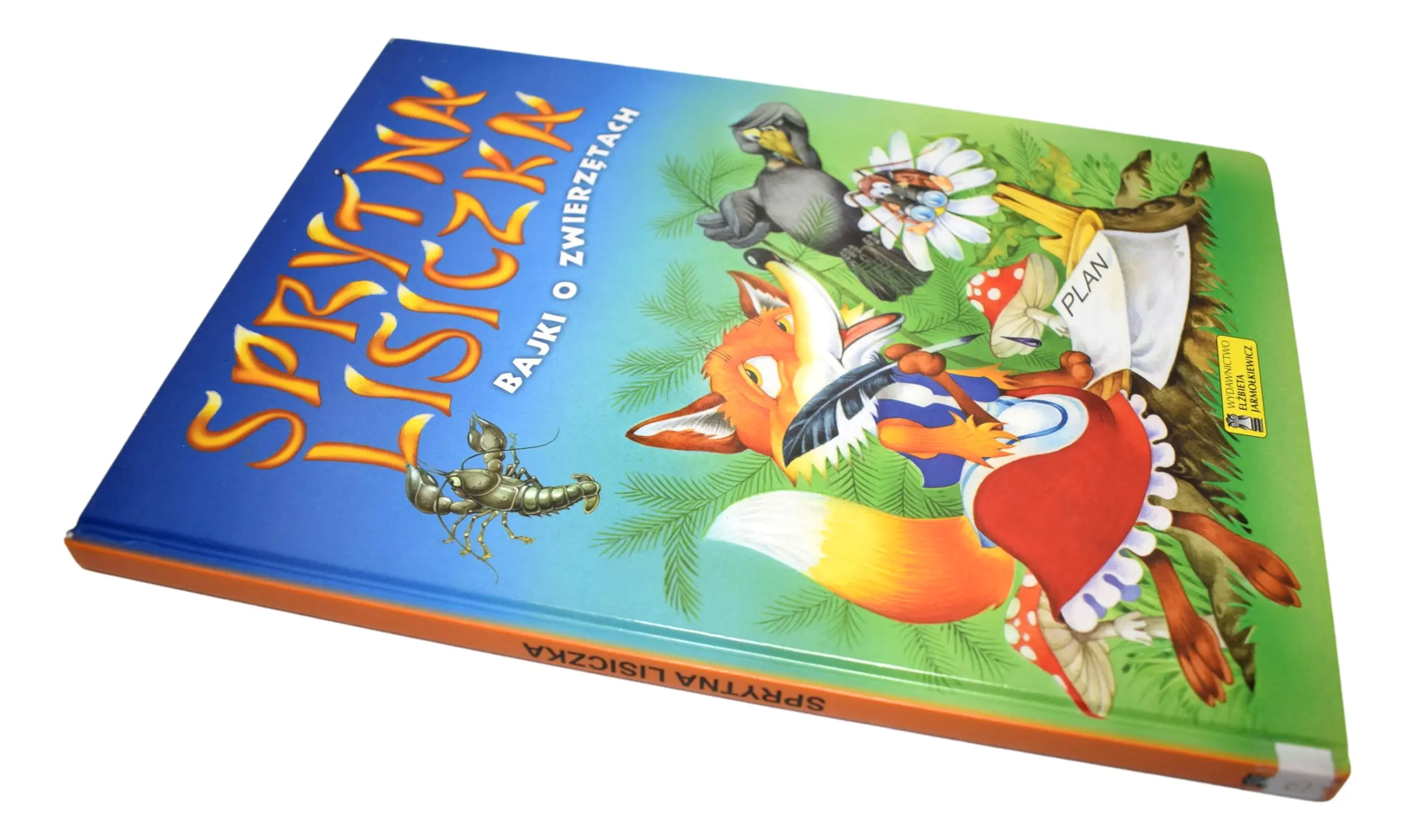 Książka - Sprytna lisiczka. Bajki o zwierzętach