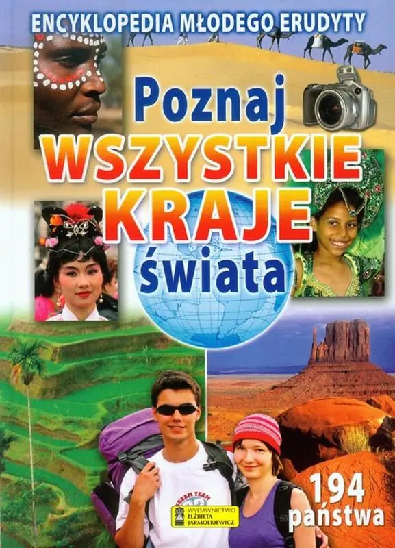 Książka - Poznaj wszystkie kraje świata Encyklopedia młodego erudyty