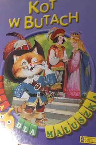 Książka - Bajka dla maluszka - Kot w butach