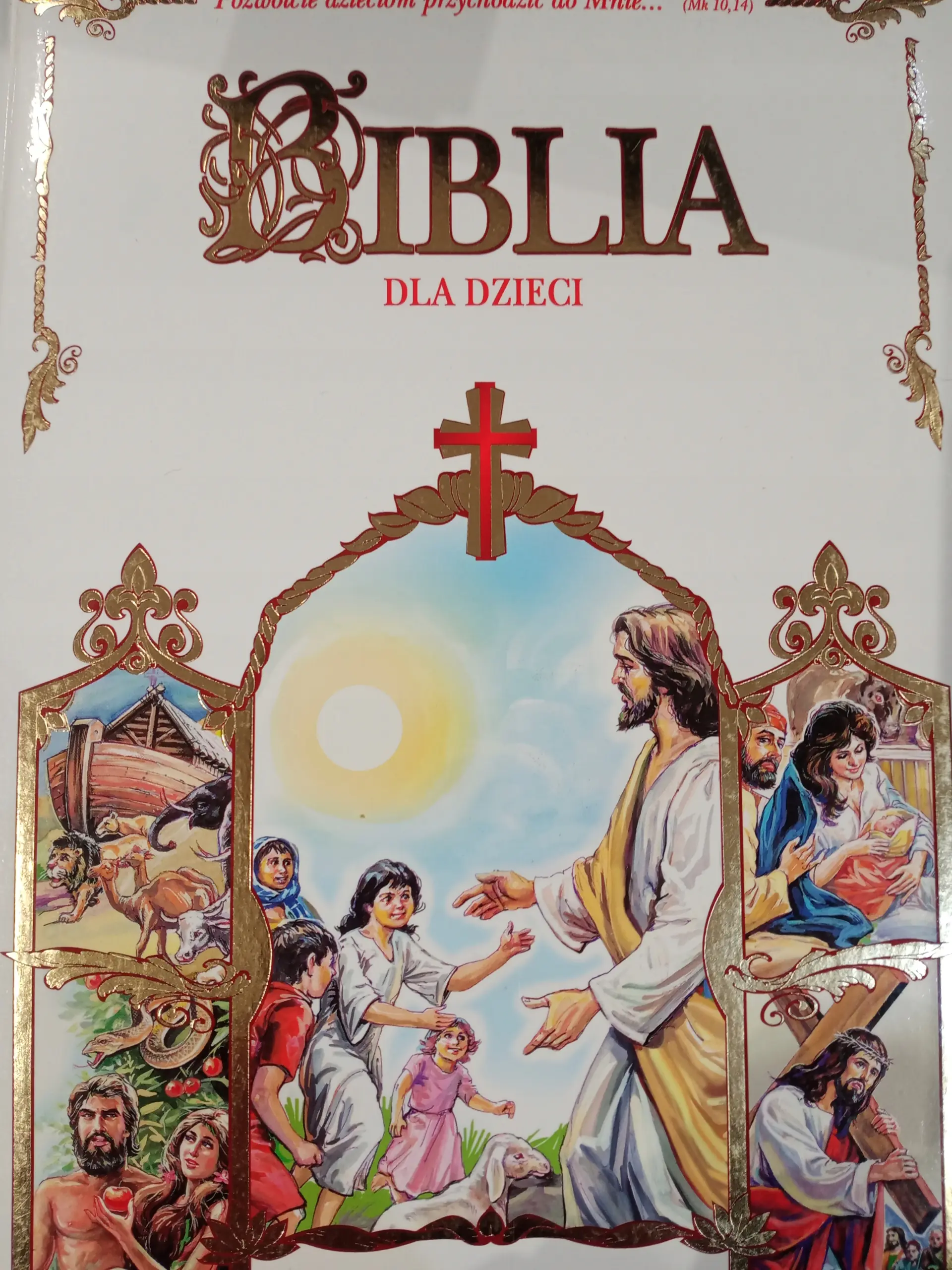 Książka - Biblia dla dzieci w.2013 biała