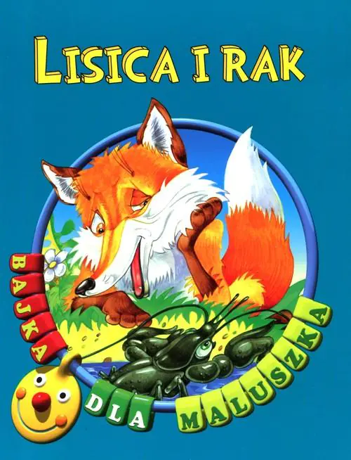 Książka - Lisica i rak. Bajka dla maluszka