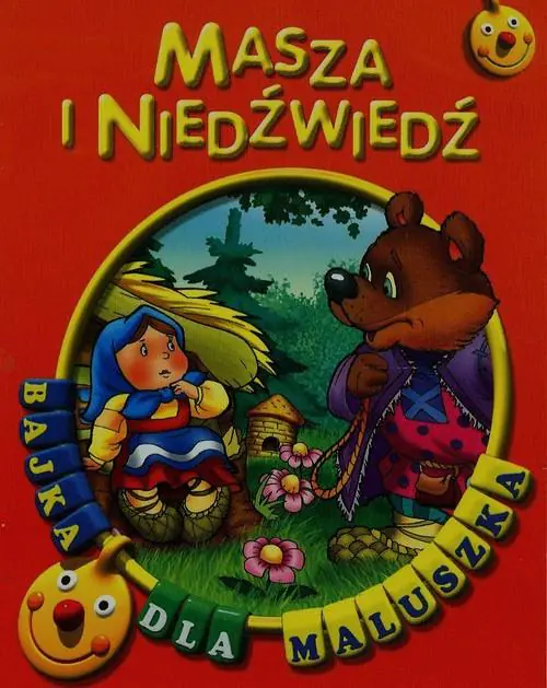 Książka - Bajka dla maluszka - Masza i niedźwiedź