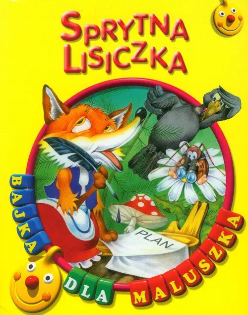 Książka - Bajka dla maluszka. Sprytna lisiczka