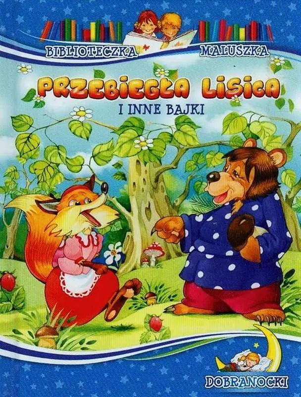 Książka - Biblioteczka maluszka - Przebiegła Lisica