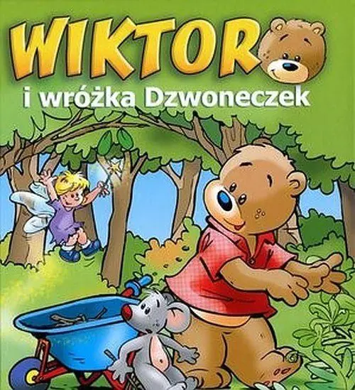 Książka - Wiktor i wróżka Dzwoneczek
